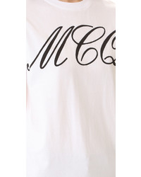 weißes T-shirt von MCQ