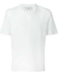weißes T-shirt von AMI Alexandre Mattiussi