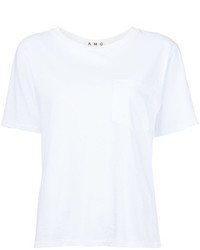 weißes T-shirt von Amo