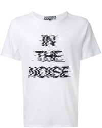 weißes T-shirt von Anrealage