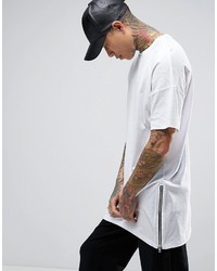 weißes T-shirt von Asos