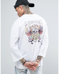 weißes T-shirt von Asos