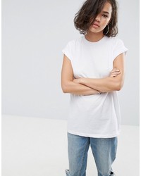 weißes T-shirt von Asos
