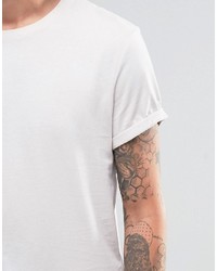 weißes T-shirt von Asos