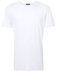 weißes T-shirt von Bassike