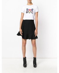 weißes T-shirt von Ermanno Scervino