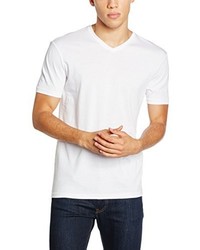 weißes T-shirt von Benetton