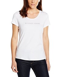 weißes T-shirt von Bogner Jeans