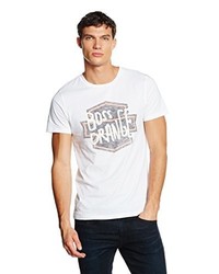 weißes T-shirt von Boss Orange