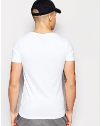 weißes T-shirt von Asos