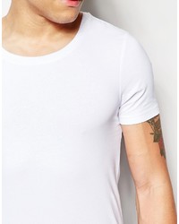 weißes T-shirt von Asos