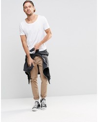 weißes T-shirt von Asos