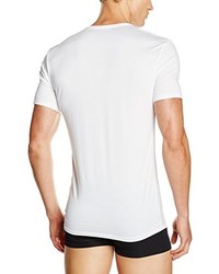 weißes T-shirt von Calvin Klein