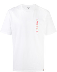 weißes T-shirt von Carhartt