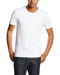 weißes T-shirt von Celio