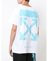 weißes T-shirt von Off-White