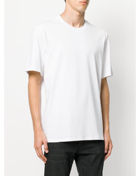 weißes T-shirt von MSGM