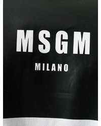 weißes T-shirt von MSGM