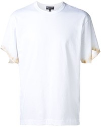 weißes T-shirt von Comme des Garcons