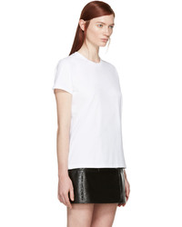 weißes T-shirt von Courreges