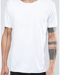 weißes T-shirt von Weekday