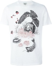 weißes T-shirt von Diesel