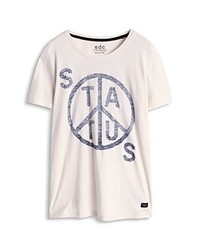 weißes T-shirt von edc by Esprit