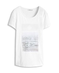 weißes T-shirt von edc by Esprit