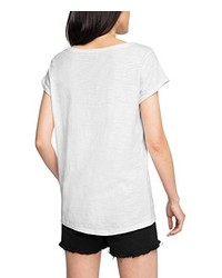 weißes T-shirt von edc by Esprit