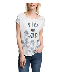 weißes T-shirt von edc by Esprit