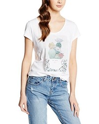 weißes T-shirt von edc by Esprit