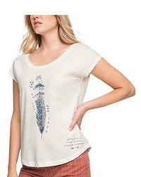 weißes T-shirt von edc by Esprit