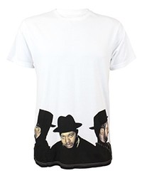 weißes T-shirt von Eleven Paris