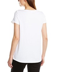 weißes T-shirt von Esprit