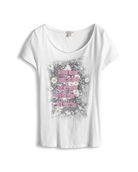 weißes T-shirt von Esprit