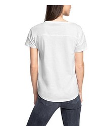 weißes T-shirt von Esprit