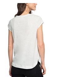 weißes T-shirt von Esprit