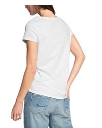 weißes T-shirt von Esprit