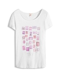 weißes T-shirt von Esprit