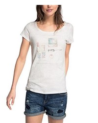 weißes T-shirt von Esprit