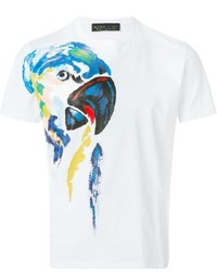 weißes T-shirt von Etro
