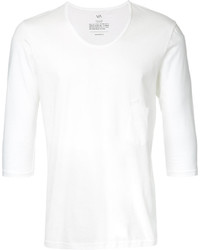 weißes T-shirt von Factotum