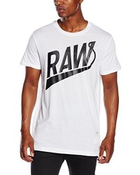 weißes T-shirt von G-Star RAW