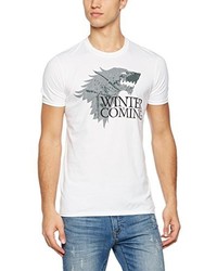 weißes T-shirt von Game Of Thrones