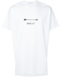 weißes T-shirt von Givenchy