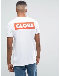 weißes T-shirt von Globe