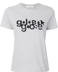 weißes T-shirt von Golden Goose Deluxe Brand