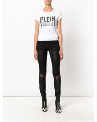 weißes T-shirt von Philipp Plein