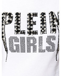 weißes T-shirt von Philipp Plein