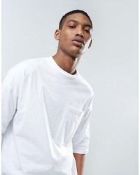 weißes T-shirt von Asos